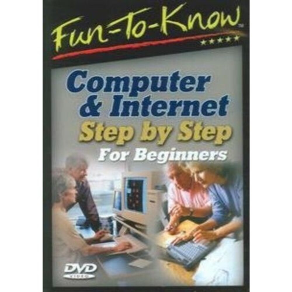 Fun-To-Know Computer & Internet Step by Step Beginners DVD (2004) NEW Sealed
